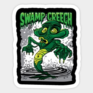 Creature from the Black Lagoon Swamp Creech Sticker